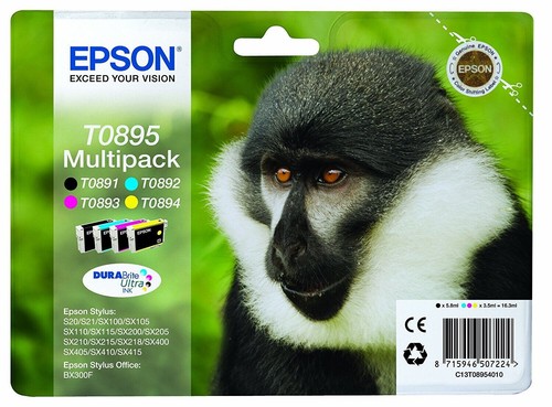 Genuine epson t0895 multipack - genuine,