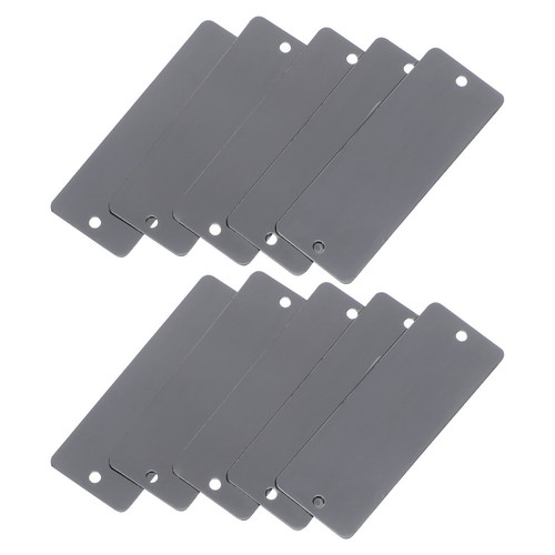 10pcs reusable stainless steel - 10pcs,