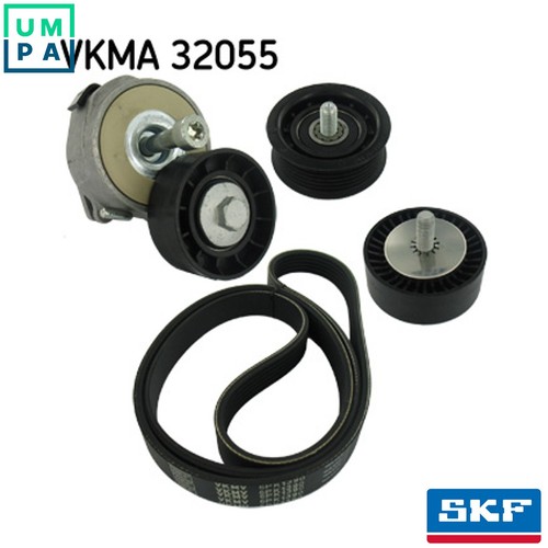 Vribbed belt set vkma - vribbed,