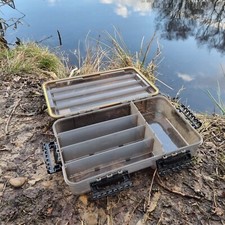 Large Fishing Tackle Storage Box Waterproof FISHIN ADDICT