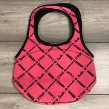 Airwalk Lunch Purse Bag Carrier Waterproof Zip Pack Lunch Pink School Outdoors