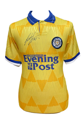 Gordon strachan signed leeds - strachan,