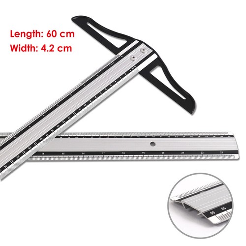 60cm aluminium square - 60cm,