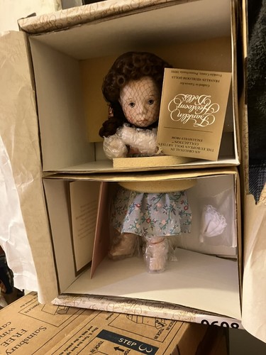 Franklin mint porcelain doll - mint,