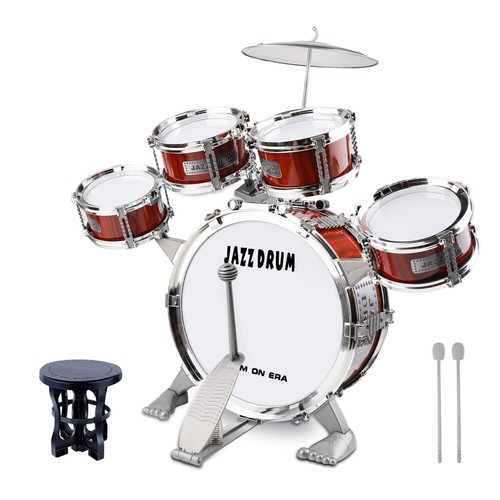 Junior kids drum kit - kit,, baby