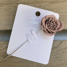 Baby Pink Rose Fabric Scarf