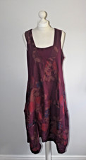 MADE IN ITALY Burgundy Floral