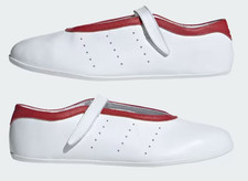 adidas Stan Smith Lo Pro JQ6940 White Red Women's Size
