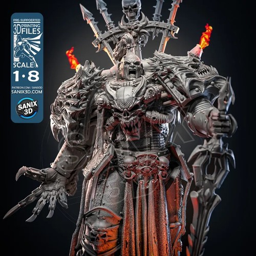 Armagedon warmachin resin - 3d,