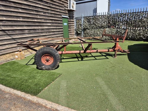 Vintage agricultural trailer - agricultural,