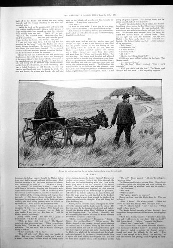 Original old antique - original, print