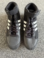 adidas Havoc Junior Boxing Boots Wrestling Shoes Trainers Gym Training Kids