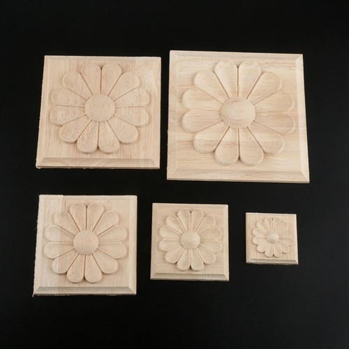 Wooden carved appliques onlays - wooden,