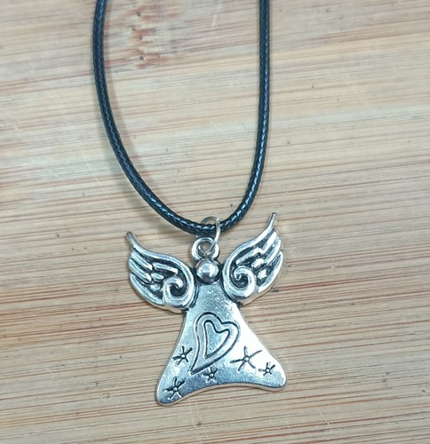 Silver guardian angel - guardian, necklace