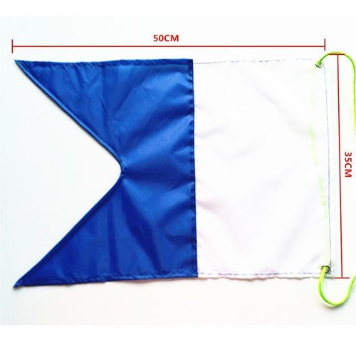 Diving boat flag - (alpha, flag)