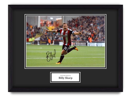 Billy sharp hand - signed, 16x12