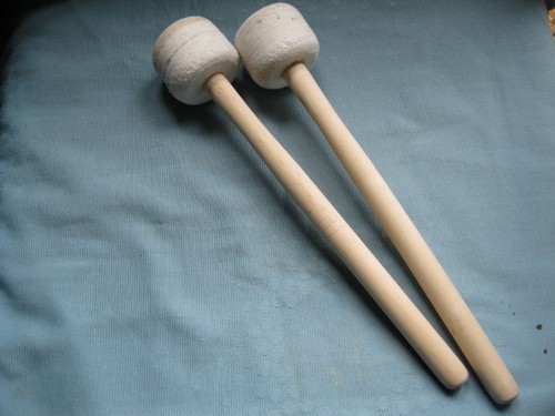 Pcs drum mallets - mallets, felt