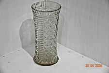 Cut glass flower vase