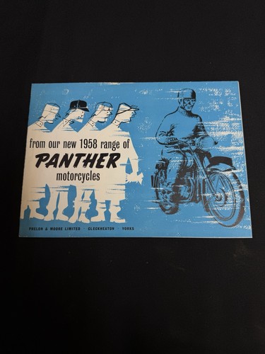 Panther motorcycles 1958 - panther,