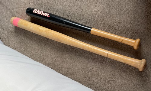 Pair baseball rounders bats - baseball/rounders,