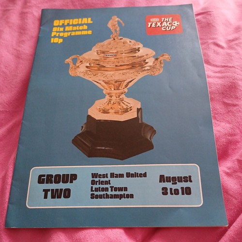 1974 texaco cup - cup, ,