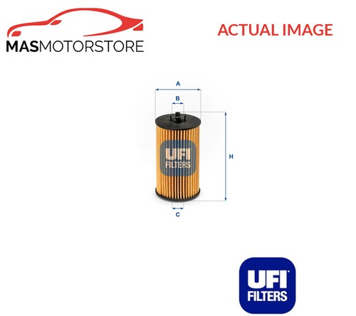 Engine oil filter ufi 2522500 - oil,