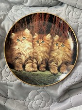 Collectors Cat Plate