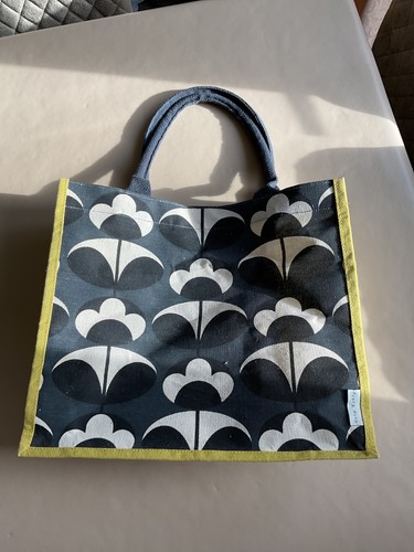 Orla kiely jute shopping - , bag