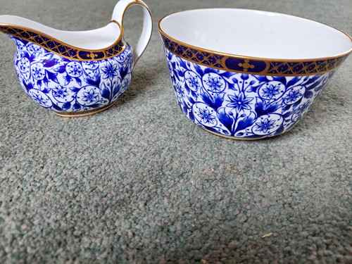 Royal crown derby sugar - crown, &
