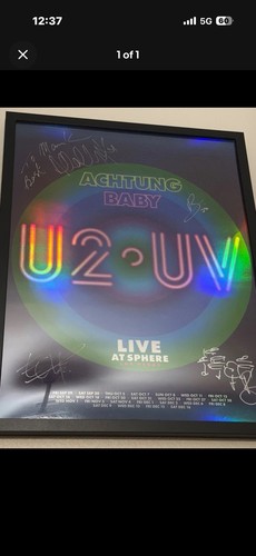 Signed autographed poster - signed,
