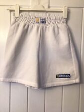 Greggs Primark Sweatpants Jogger Shorts White Women’s Uk Size 2XS