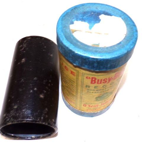 Busy bee phonograph cylinder - busy,