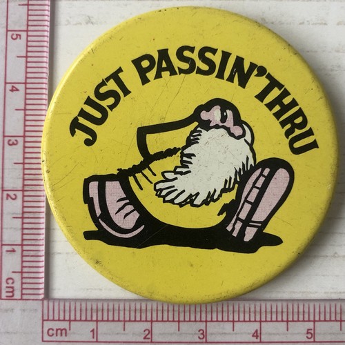 Vintage just passin - vintage, passin'