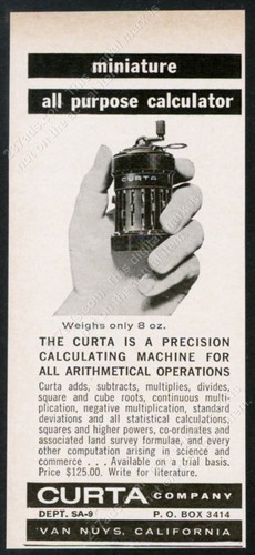 1970 curta calculator photo - 1970,