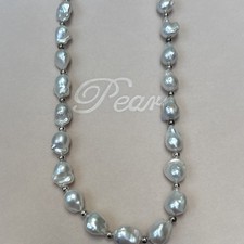 Natural Baroque Pearl Necklace