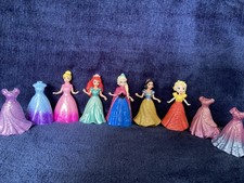 Disney Magiclip Magic Clip Dolls Princesses & Dresses Bundle Collection