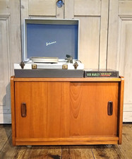 MID CENTURY TEAK RECORD