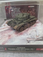 CORGI WORLD WAR II BRITISH A34 COMET MKI TANK 11th ARMOURED 1/50 CC60606