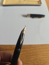 14ct Gold Sheaffer Legacy fountain pen in a gift box with instructions