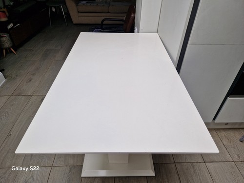 Modern white high gloss dining - white,