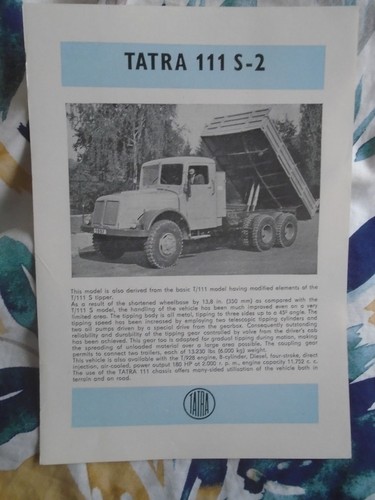 Tatra 111 brochure undated - 111,