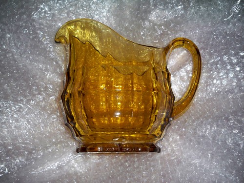 Jacobean amber glass - jacobean, jug