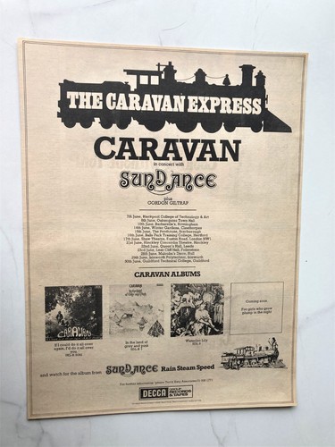 Caravan concert tour 12 - caravan, in