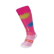 WackySox Lazy Daisy Pink Knee
