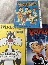 Patrons Gary Kennedy Knitting Patterns. Popeye, Sylvester And The Flintstones