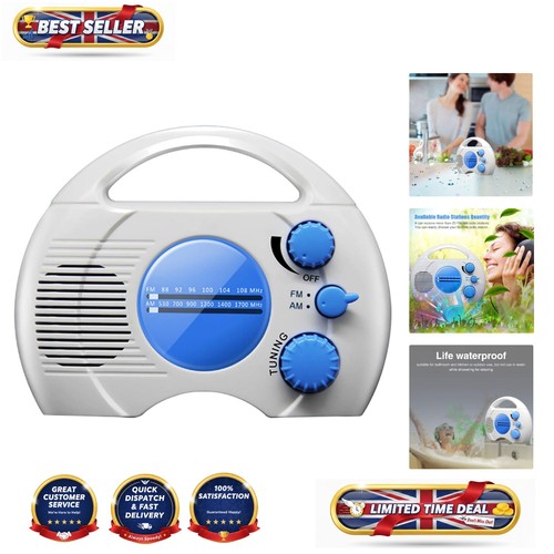 910 portable fm shower - am,