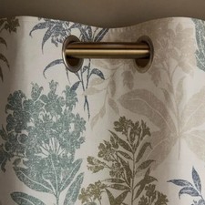 Laura Ashley Tenby  Pair Lined Eyelet BLACKOUT Curtains,  Seaspray W167 L183cm