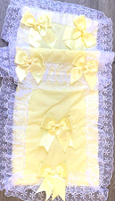 Girls Dolls Pram Quilt Set