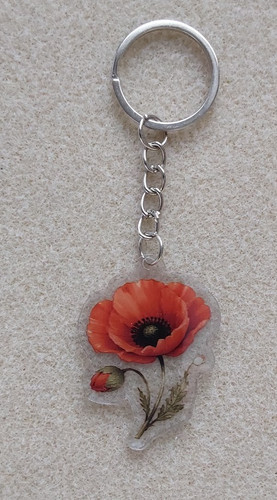 Beautiful perspex poppy - perspex,