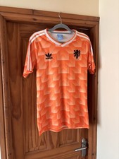 Adidas Netherlands Home Shirt 1988-1990 Holland Size Large Great Condition